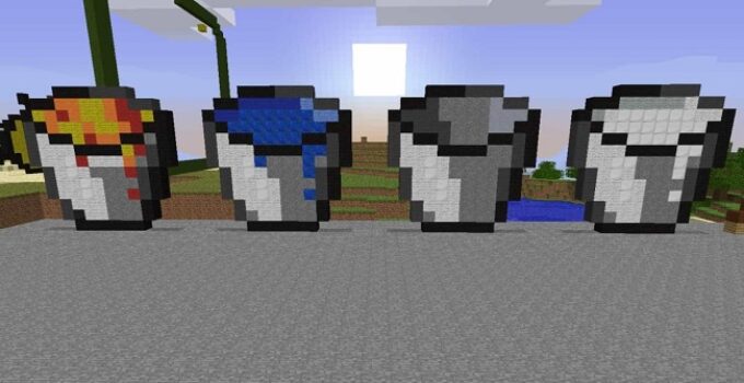 How To Make A Bucket in Minecraft