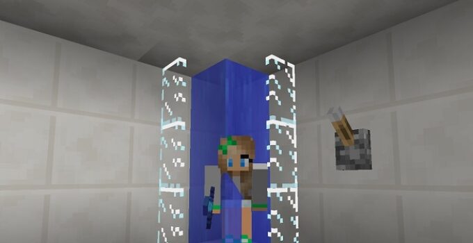 How To Make A Shower in Minecraft