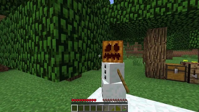 How To Make A Snowman in Minecraft
