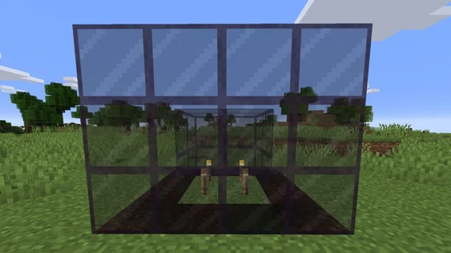 How To Make Tinted Glass Minecraft