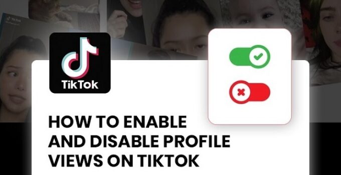 How To Turn Off Profile Views on TikTok